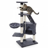 Produktbild von Melko Kratzbaum für Katzen in Grau mit Sisal 120 cm