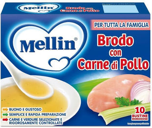 Mellin Fleischbrühe Huhn Glutenfrei 10 Beutel x 5 g – Bild 1 von 1