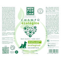 Produktbild von MENFORSAN Bio Shampoo für Hunde und Welpen 300 ml vegan und ohne Farb- sowie Aromastoffe - 300 ml