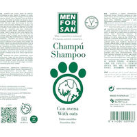 Produktbild von MENFORSAN Hundeshampoo mit Haferflocken für empfindliche Haut 1L - 1 l
