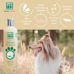 Menforsan Hundeshampoo mit Haferflocken für empfindliche Haut 300 ml - 300 ml – Bild 1 von 4