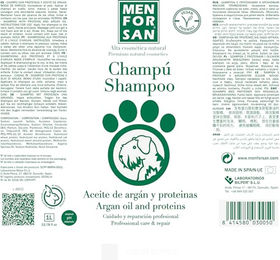 MENFORSAN Hundeshampoo mit Seidenproteinen und Arganöl für alle Altersstufen 1L - 1 l – Bild 1 von 3