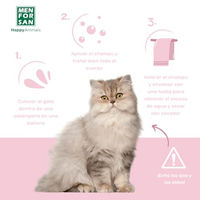 Produktbild von Menforsan Katzen Shampoo Erdbeere 300 ml - 300 ml