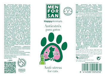 Menforsan San Spray Fellspray zur Beruhigung für Katzen 125 ml - 125 ml – Bild 1 von 5