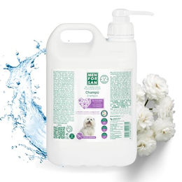 Menforsan Shampoo für Hunde mit fruchtigem Duft für weißes und lockiges Fell 5 Liter - 5 l – Bild 1 von 5