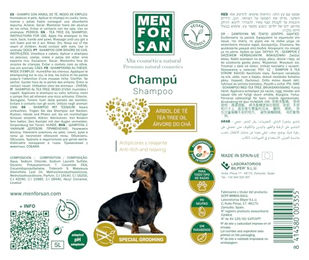 Menforsan Shampoo für Hunde mit Teebaumöl und Karamell 5 L - 5 l – Bild 1 von 5