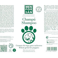 Produktbild von MENFORSAN Shampoo für Welpen mit Weizenkeimen und natürlichem Kollagen duftfrei 1L - 1 l