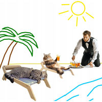 Produktbild von Meow&Mrrrau Holiday Katzendeck mit Kratzbaum 58cm
