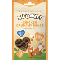Produktbild von Meowee! Chicken Crunchy Bakes Katzen Leckerli Huhn 40 g