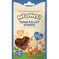 Produktbild von Meowee! Katzen Leckerli Thunfisch Filet Streifen 35 g