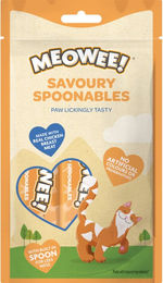 Produktbild von Meowee! Savoury Spoonables Katzen-Leckerli Creme Huhn 8 x 14 g