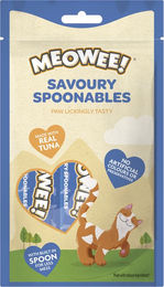 Produktbild von Meowee! Savoury Spoonables Katzen Leckerli Creme Thunfisch 8 x 14 g