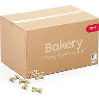 Produktbild von Mera Bakery Puppy Knochen Mint Belohnungssnack für Welpen 10000g - 10 kg
