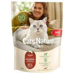 Mera Cat Nature Adult Katzenfutter Trocken Insekt und Huhn Getreidefrei und ohne Zucker 2 kg – Bild 1 von 8