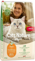 MERA Cat Nature Adult Trockenfutter Huhn getreidefrei und ohne Zucker für Katzen 10 kg – Bild 1 von 3