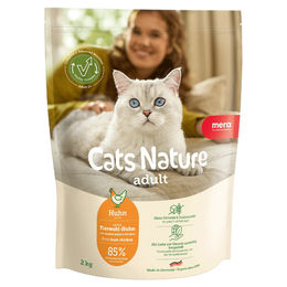 Mera Cats Nature Huhn Katzenfutter Trocken Adult Getreidefrei und Ohne Zucker 2 kg – Bild 1 von 8