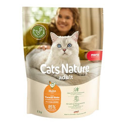 Mera Cats Nature Huhn Trockenfutter für erwachsene Katzen Getreidefrei 400g – Bild 1 von 13