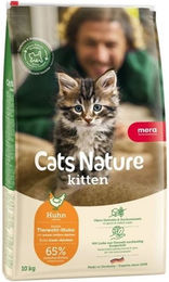 MERA Cats Nature Kitten Huhn Trockenfutter für Katzen getreidefrei und ohne Zucker 10 kg – Bild 1 von 10
