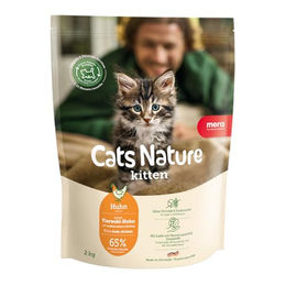Mera Cats Nature Kitten Trockenfutter Huhn & Lachs 400g Getreidefrei & Ohne Zucker – Bild 1 von 8