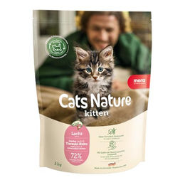 Mera Cats Nature Lachs Kitten Trockenfutter Getreidefrei Ohne Zucker 400g – Bild 1 von 13
