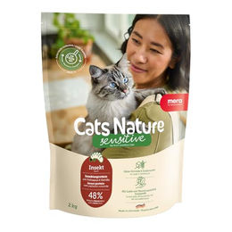 Mera Cats Nature Sensitive Insekt Katzenfutter Trockenfutter Adult Getreidefrei Monoprotein 400g – Bild 1 von 13