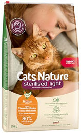 Mera Cats Nature Sterilised Light Huhn Katzenfutter Trocken Adult 10kg – Bild 1 von 8