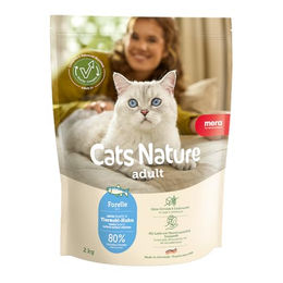 Mera Cats Nature Trockenfutter Forelle für erwachsene Katzen getreidefrei und ohne Zucker 400g – Bild 1 von 8