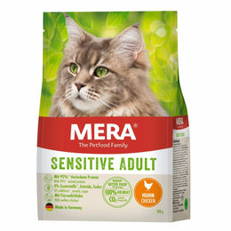 Produktbild von Mera Cats Sensitive Huhn Katzenfutter für Allergiker 400g - 400 g
