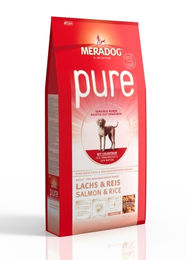Mera D.Pure Hundefutter Lachs-Reis Monoprotein Sensitive für alle Altersstufen 12,5kg – Bild 1 von 2