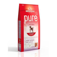 Produktbild von Mera D.Pure Hundefutter Lamm-Reis Monoprotein Sensitive 12,5 kg