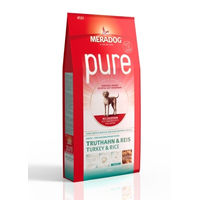 Produktbild von Mera D.Pure Truth Hundefutter Pute mit Reis Monoprotein Sensitive 12,5kg