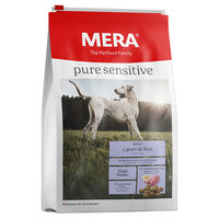 Produktbild von Mera Dog Pure Sensitive Hundefutter Lamm & Reis 1 kg - 3 x 1 kg