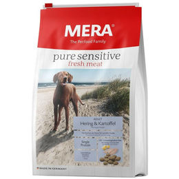 Produktbild von Mera Dog Pure Sensitive Hundefutter mit Hering 4kg