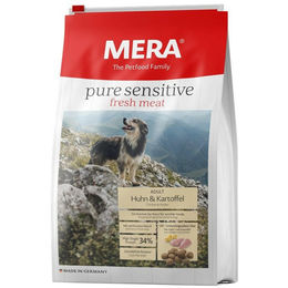 Produktbild von Mera Dog Pure Sensitive Hundefutter mit Huhn 1kg