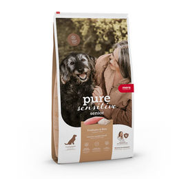 Produktbild von Mera Dog Pure Sensitive Senior Hundefutter Truthahn 4kg