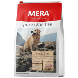 Mera Dog Pure Sensitive Senior Hundefutter Truthahn und Reis Trockenfutter 1 kg - 1 kg – Bild 1 von 3