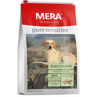 Produktbild von Mera Dog Pure Sensitive Trockenfutter für Hunde Adult mit Insektenprotein glutenfrei und monoprotein - 1 kg