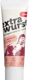 Mera Extrawurst Geflügelcreme Light Hundesnacks getreidefrei und glutenfrei 7x75g – Bild 1 von 2