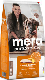 Mera Junior Trockenfutter Ente Monoprotein Sensitive 12,5kg – Bild 1 von 2