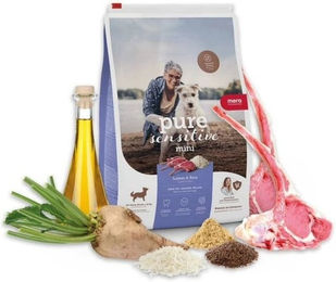 MERA Pure Sensitive Adult Mini Trockenfutter Lamm und Reis für kleine Hunde 4 kg - 4 kg – Bild 1 von 5
