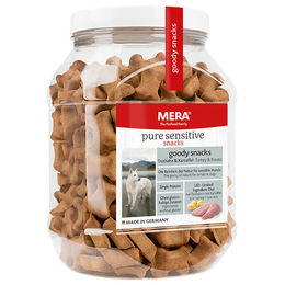 Mera Pure Sensitive Goody Hundesnack Truthahn und Kartoffel 600 g - 600 g – Bild 1 von 13