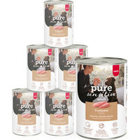 Produktbild von Mera Pure Sensitive Truthahn Nassfutter für Hunde getreidefrei und monoprotein mit 2400g