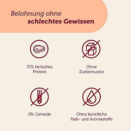 Mera Snacker Hund Belohnungssnack Rind getreidefrei 200g - 200 g – Bild 1 von 8