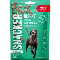 Produktbild von Mera Snacker Insekt Hundeleckerlie Trainingssnacks 18x200g