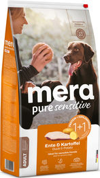 Mera Trockenfutter Sensitive Ente Monoprotein für Allergiker und Magen-Darm-Empfindliche 12,5kg – Bild 1 von 2