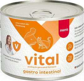 Mera Vital Gastro Intestinal Katzen Nassfutter Huhn Diätfutter zur Unterstützung der Verdauung 1200g – Bild 1 von 2