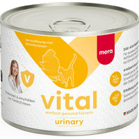 Produktbild von mera vital Urinary Katzen Nassfutter zur Unterstützung der Harnwege 6x200g