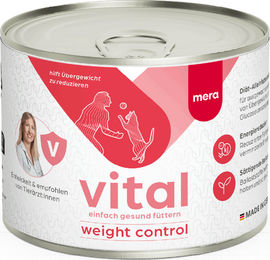 Mera Vital Weight Control Katzen Nassfutter Huhn Veterinärdiät zur Gewichtskontrolle 1200g – Bild 1 von 2