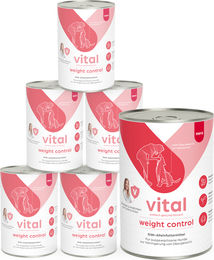 Mera Vital Weight Control Nassfutter für Hunde mit Huhn zur Gewichtskontrolle 2400g – Bild 1 von 2
