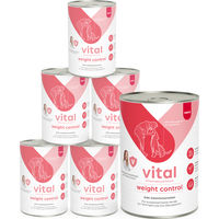Produktbild von Mera Vital Weight Control Nassfutter für Hunde mit Huhn zur Gewichtskontrolle 2400g
